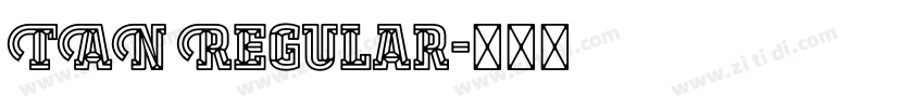 TAN Regular字体转换